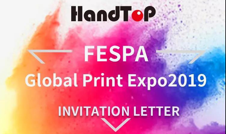 Invitation Letter: HANDTOP @FESPA EXPO 2019